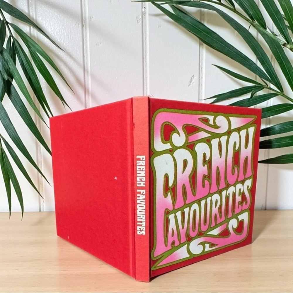 French Favourites – Vintage 1969 French Cookbook | Dust Jacket